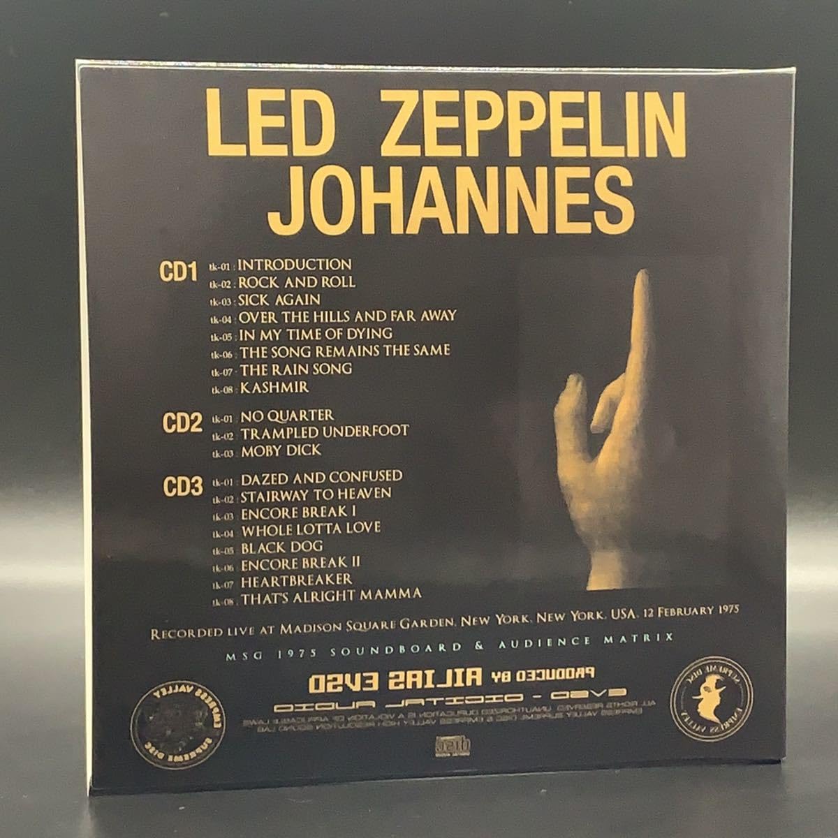 LED ZEPPELIN ダヴィンチ三部作CDセット Amazon.co.jp: LED ZEPPELIN : JOHANNES 「バプステマのヨハネ